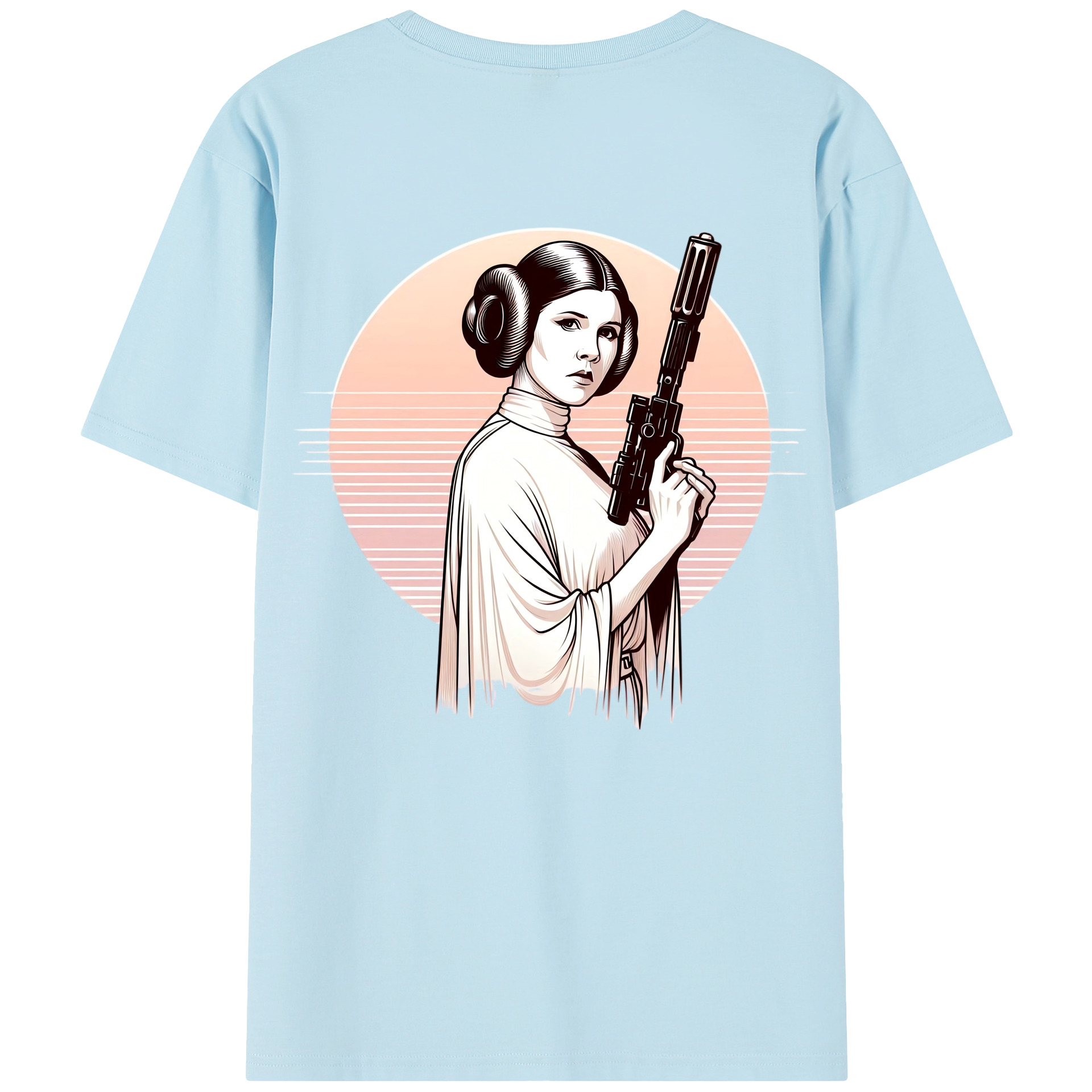 （画像用） スター・ウォーズ Star Wars 綿100％半袖Tシャツ（背面プリント）